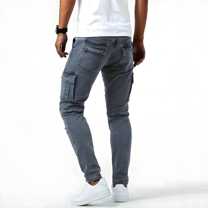 Jeans Pelli – Stretch Denim Cargo Bukser