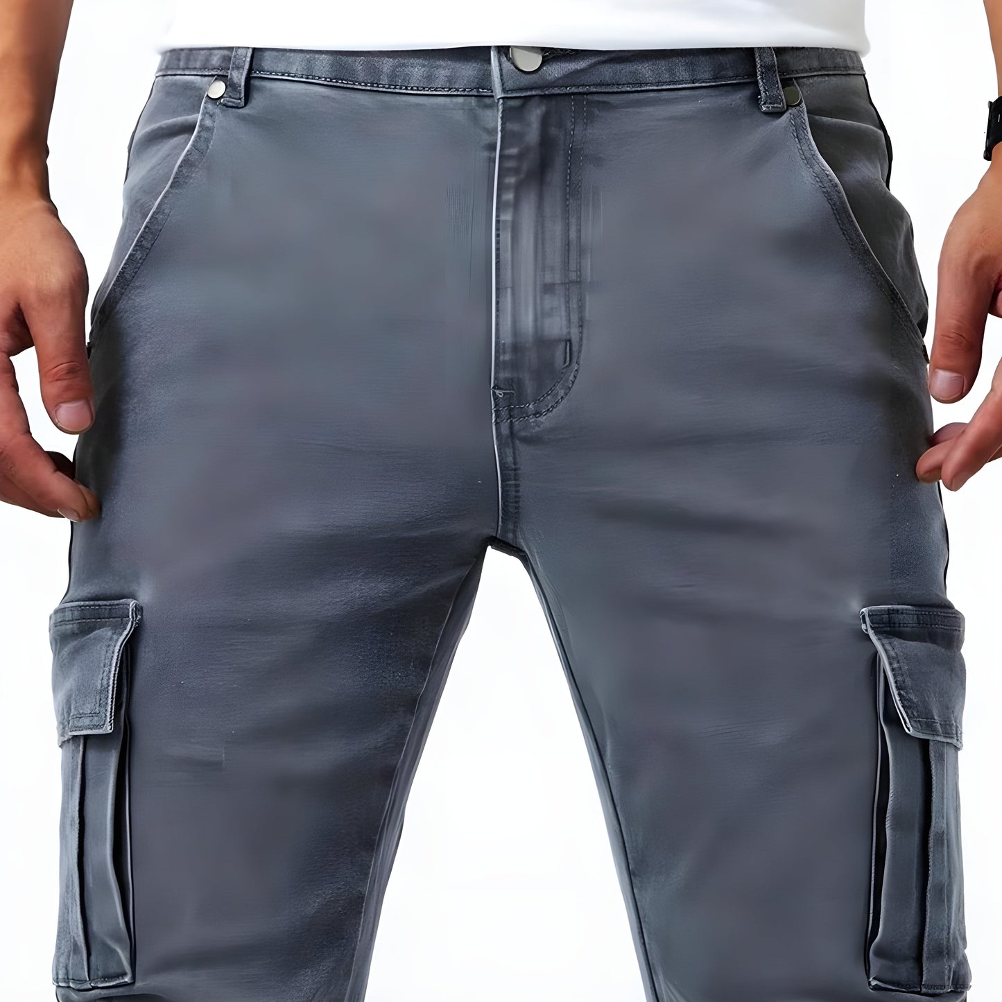 Jeans Pelli – Stretch Denim Cargo Bukser