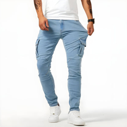 Jeans Pelli – Stretch Denim Cargo Bukser