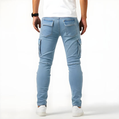 Jeans Pelli – Stretch Denim Cargo Bukser