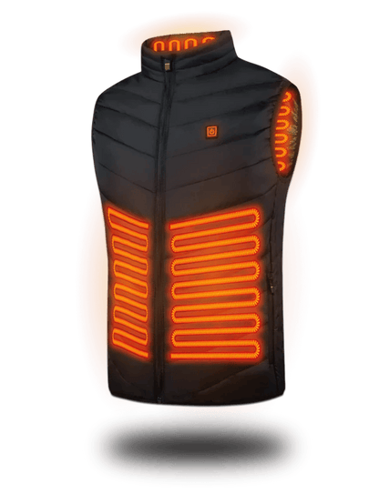 WarmerPro | 2024 To-Touch 15 Varmeinnstillinger LED-kontroller Oppvarmet Vest