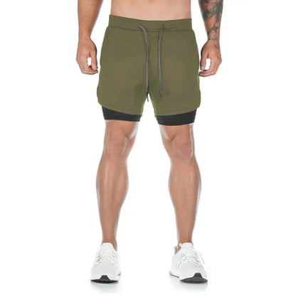 Fidel™ 2-i-1 Sportsshorts